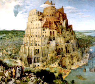 Pieter Brueghel’s painting of the Tower of Babel