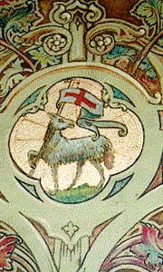St Jude's Mural - Lamb of God