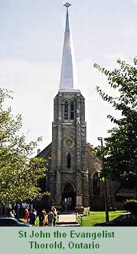 St John the Evangelist Anglican Church, Thorold, Ontario